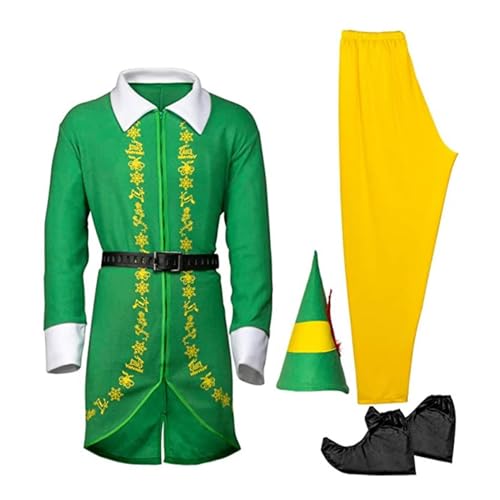 Iouyjiu Weihnachtsoutfit | Erwachsenen-Weihnachtskostüm | Atmungsaktives Outfit mit Hut Stiefel Fantasie für Halloween Cosplay Festival Party Themen-Event Iouyjiu Weihnachtsoutfit | Erwachsenen-Weihnachtskostüm | Atmungsaktives Outfit mit Hut Stiefel Fantasie für Halloween Cosplay Festival Party Themen-Event von Iouyjiu