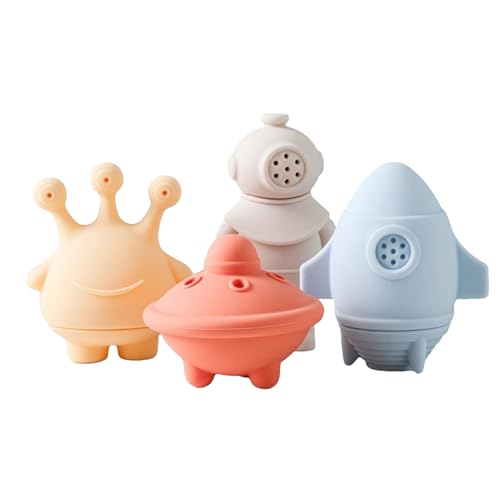 Kids Bath Toys, Silicone Water Play Set, Detachable Sensory Stuffers, Soft Nontoxic MoldFree Design, Ideal for Pool, Tub, Shower, Swimming, Travel, Outdoor, Party, Birthday, 10.5cm Multicolor Kids Bath Toys, Silicone Water Play Set, Detachable Sensory Stuffers, Soft Nontoxic MoldFree Design, Ideal for Pool, Tub, Shower, Swimming, Travel, Outdoor, Party, Birthday, 10.5cm Multicolor von Iouyjiu