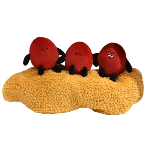 Kissen mit Walnuss – Kissen aus Plüsch | niedlicher beruhigender Begleiter für Wohnzimmer, Wohnung, Schlafzimmer, Schlafsofa und Kindergarten, 14 cm Kissen mit Walnuss – Kissen aus Plüsch | niedlicher beruhigender Begleiter für Wohnzimmer, Wohnung, Schlafzimmer, Schlafsofa und Kindergarten, 14 cm von Iouyjiu