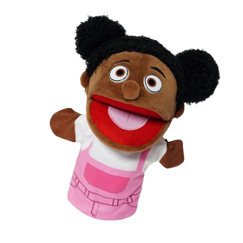 Lustiges Design Handpuppen, Handpuppen für Kinder, Cartoon-Handpuppen, 27 cm, für Rollenspiele, Storytelling, Indoor, Schlafzimmer, mehrfarbig von Iouyjiu