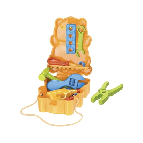 Pretend Game, Doctor Toy Set, Construction Rolle, Rollenspiel mit Carrying Backpack, Construction Theme and Doctor Role Pretend Toys for Home, Kindergarten von Iouyjiu