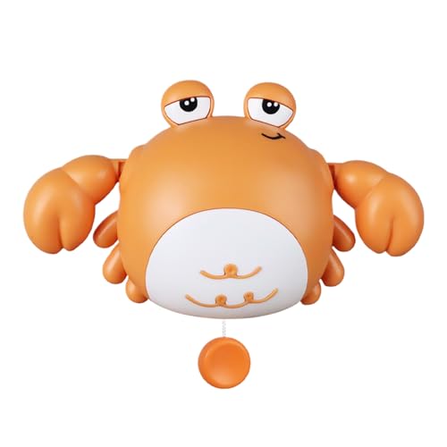 Toddler Bath Toy, Cute Crab Shape Floating Toy, Wind-Up Interactive Water Companion, Parent-Child Play, Ideal for Beach, Daycare, Travel, Boys, Girls Water Fun, 1 Piece Toddler Bath Toy, Cute Crab Shape Floating Toy, Wind-Up Interactive Water Companion, Parent-Child Play, Ideal for Beach, Daycare, Travel, Boys, Girls Water Fun, 1 Piece von Iouyjiu