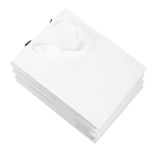 Ipetboom 10 Stück Teiliges Weiße Papiertragetaschen mit Henkel Stabile Geschenkverpackungstaschen für Süßigkeiten Kekse Kleine Geschenke Vielseitig als Einkaufstaschen für Laden Bäckerei Ipetboom 10 Stück Teiliges Weiße Papiertragetaschen mit Henkel Stabile Geschenkverpackungstaschen für Süßigkeiten Kekse Kleine Geschenke Vielseitig als Einkaufstaschen für Laden Bäckerei von Ipetboom