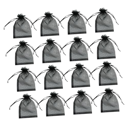 Ipetboom 100 Stück Geschenkbeutel aus schwarzem Perlenstoff Material Kleine Aufbewahrungstaschen mit Zugband für Hochzeit Party Süßigkeiten Snacks und Geschenke Ipetboom 100 Stück Geschenkbeutel aus schwarzem Perlenstoff Material Kleine Aufbewahrungstaschen mit Zugband für Hochzeit Party Süßigkeiten Snacks und Geschenke von Ipetboom