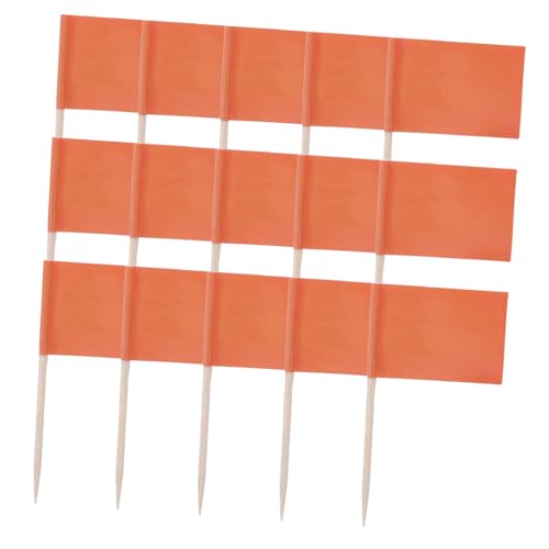 Ipetboom 100 Stück Mini Zahnstocher Flaggen Orange Stabile Cupcake Topper Wiederverwendbare Kleine Flaggen für Käse Obst Partybuffet und Kuchen Dekoration Ipetboom 100 Stück Mini Zahnstocher Flaggen Orange Stabile Cupcake Topper Wiederverwendbare Kleine Flaggen für Käse Obst Partybuffet und Kuchen Dekoration von Ipetboom