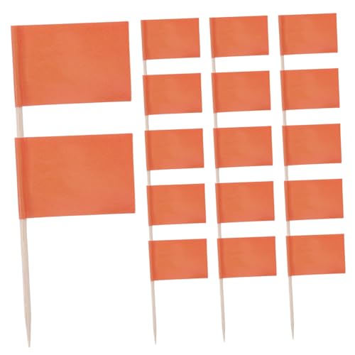 Ipetboom 100 Stück Zahnstocher Flaggen in Orange Kleine Essbare Fähnchen aus Stabilem Material Vielseitig Einsetzbar als Food Flaggen für Käse Obst Cupcake Topper und Partydekoration Ipetboom 100 Stück Zahnstocher Flaggen in Orange Kleine Essbare Fähnchen aus Stabilem Material Vielseitig Einsetzbar als Food Flaggen für Käse Obst Cupcake Topper und Partydekoration von Ipetboom