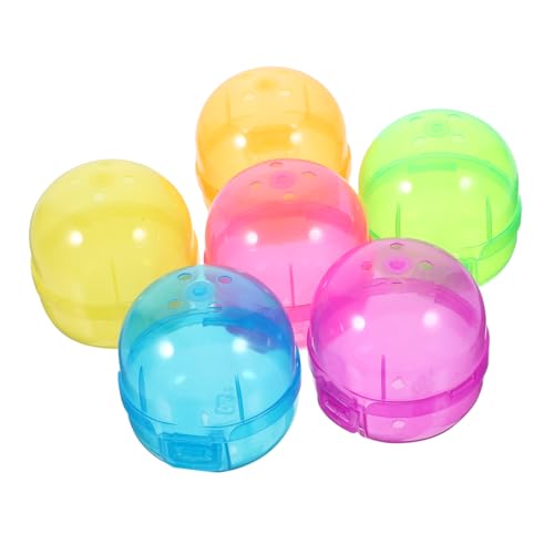 Ipetboom 12 Stück Teiliges Befüllbare Kunststoffkugeln Transparente Bunte Spielzeugkapseln für Kaugummiautomaten Langlebig Wiederverwendbar als Geburtstags und Partygeschenke Ipetboom 12 Stück Teiliges Befüllbare Kunststoffkugeln Transparente Bunte Spielzeugkapseln für Kaugummiautomaten Langlebig Wiederverwendbar als Geburtstags und Partygeschenke von Ipetboom