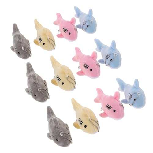 Ipetboom 12 Stück Teiliges Mini-plüsch-shark Keychain Anhänger Weiche Kleine Hai-spielzeuge als Rucksack Handtaschenanhänger Vielseitige Meerestier-schlüsselanhänger für Partygeschenke und Ipetboom 12 Stück Teiliges Mini-plüsch-shark Keychain Anhänger Weiche Kleine Hai-spielzeuge als Rucksack Handtaschenanhänger Vielseitige Meerestier-schlüsselanhänger für Partygeschenke und von Ipetboom