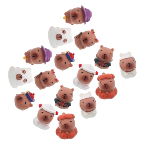 Ipetboom 16stücke Halloween Tier Miniatur Harz Figuren Kreative Kleine Tierfiguren Für Innen Party Dekoration Und Feengarten Ornamente Ipetboom 16stücke Halloween Tier Miniatur Harz Figuren Kreative Kleine Tierfiguren Für Innen Party Dekoration Und Feengarten Ornamente von Ipetboom