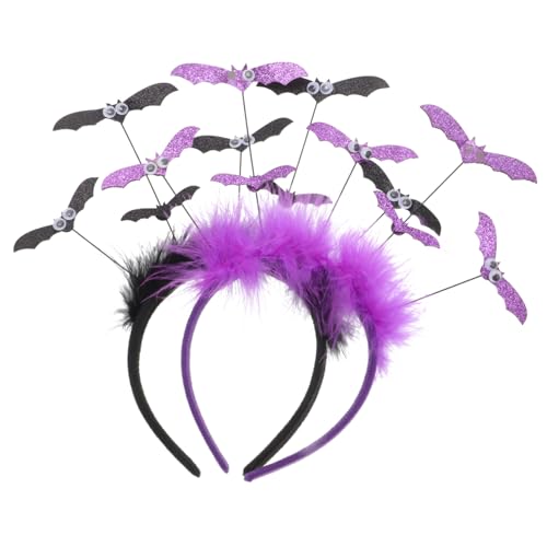 Ipetboom 2Stücke Halloween Haarband Für Kostümpartys Cosplay Und Festivals Schwarzes Und Pinkes Design Zubehör Für Erwachsene Ipetboom 2Stücke Halloween Haarband Für Kostümpartys Cosplay Und Festivals Schwarzes Und Pinkes Design Zubehör Für Erwachsene von Ipetboom