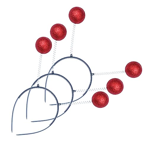 Ipetboom 3 Teiliges Party Haarband Amor Alien Kopfbedeckung Niedliche Stirnbänder Lockenwickler Hut Kopfhörer Fächer Haargummis Haar Accessoires Haarnadel Buzz Kostüm Und von Ipetboom