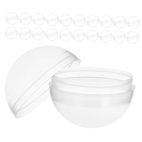 Ipetboom 50 Stück Klare Kunststoffkapseln Rund Leere Behälter Für Automaten Greifautomaten Party Überraschungsspiel Zubehör Wiederverwendbar Kunststoff Ipetboom 50 Stück Klare Kunststoffkapseln Rund Leere Behälter Für Automaten Greifautomaten Party Überraschungsspiel Zubehör Wiederverwendbar Kunststoff von Ipetboom