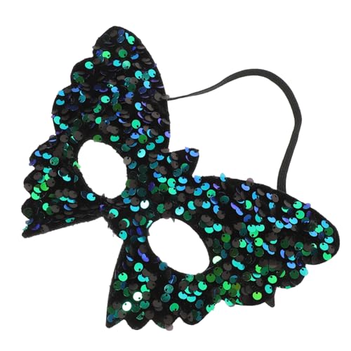 Ipetboom Grüne PVC Masquerade Maske Schmetterlingsform mit Verstellbarem Elastikband für Halloween Karneval Cosplay Faschingskostüme Party Maskenball Damen Herren Ipetboom Grüne PVC Masquerade Maske Schmetterlingsform mit Verstellbarem Elastikband für Halloween Karneval Cosplay Faschingskostüme Party Maskenball Damen Herren von Ipetboom