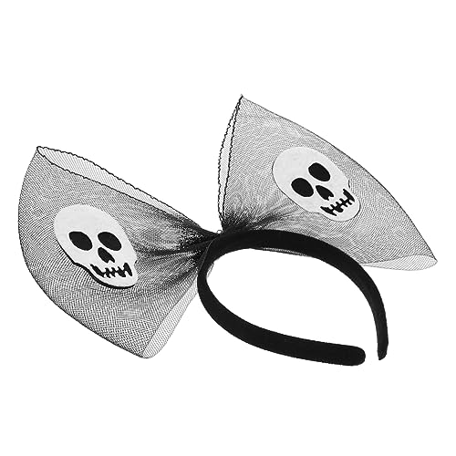 Ipetboom Haarschmuck für Halloween-Kostüme Halloween Stirnband Halloween Schleife Stirnband halloween haarreif halloween headband Cosplay Stirnband Requisite Stirnband für Erwachsene Stoff von Ipetboom