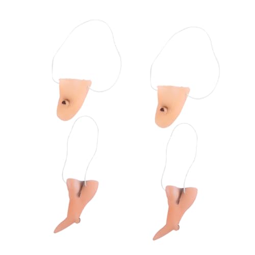 Ipetboom Hexennase und Kinn aus Langlebigem Vinyl Leichte Bequeme Halloween Kostümrequisite Einfach Anzuwenden für Karneval Cosplay Partys und Maskenbälle Kleine Nasendekoration Ipetboom Hexennase und Kinn aus Langlebigem Vinyl Leichte Bequeme Halloween Kostümrequisite Einfach Anzuwenden für Karneval Cosplay Partys und Maskenbälle Kleine Nasendekoration von Ipetboom