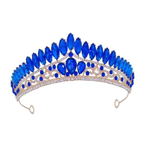 Ipetboom Krone Haarschmuck Tiara Krone Für Frauen Braut Tiara Krone Hochzeitskrone Stirnband Geburtstagskrone Für Frauen Braut Haarschmuck Braut Stirnband Braut Kopfschmuck von Ipetboom