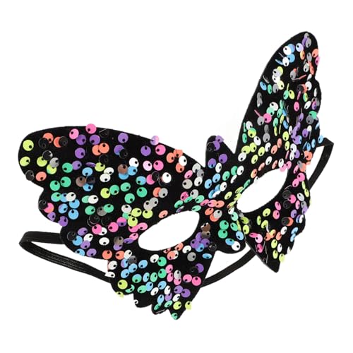 Ipetboom Maske Halloween funkeln Mardi Gras Mask Pailletten von Ipetboom