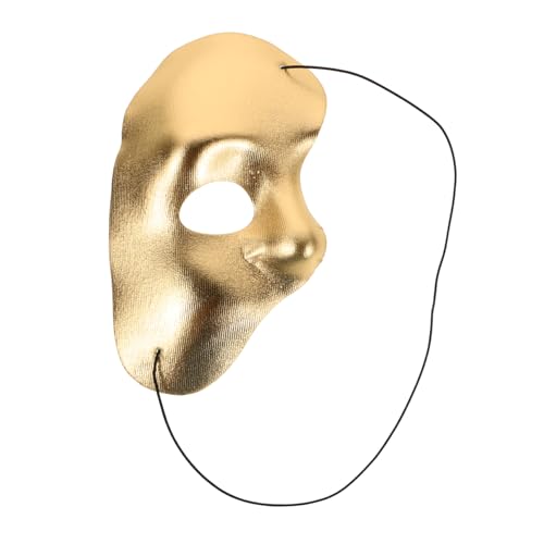 Ipetboom Maske Männer- Und Frauenkostüm Make-up Für Frauen Halloween-löffel Tülle Flip-cover Versenkte Abdeckung Make-up-requisiten Make-up-kostüm Vlies Golden von Ipetboom