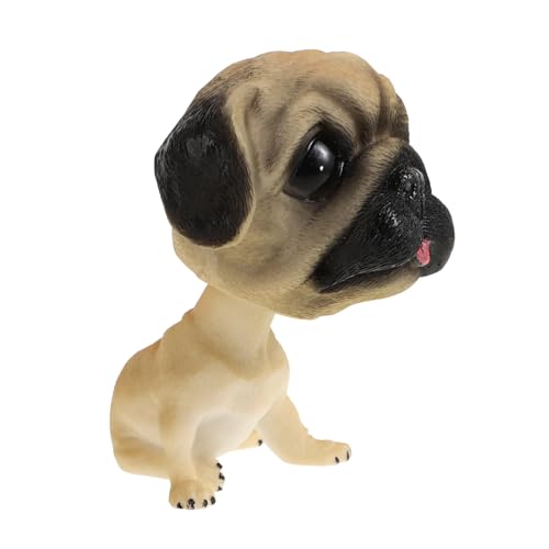 Ipetboom Niedlicher Wackelkopf Hund Auto Dekoration Resin Bobblehead Lustiger Schwingender Hund für Armaturenbrett Einfache Installation Attraktives Autozubehör für Kleine Hunde Fans Ipetboom Niedlicher Wackelkopf Hund Auto Dekoration Resin Bobblehead Lustiger Schwingender Hund für Armaturenbrett Einfache Installation Attraktives Autozubehör für Kleine Hunde Fans von Ipetboom