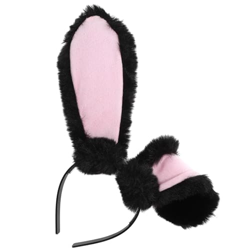 Ipetboom Osterhasenohren Haarreif üsch Bunny Ohren Haaraccessoire Für Ostern Cosplay Stirnband Für Und Erwachsene Perfekt Für Karneval Partys Und Kostüme von Ipetboom