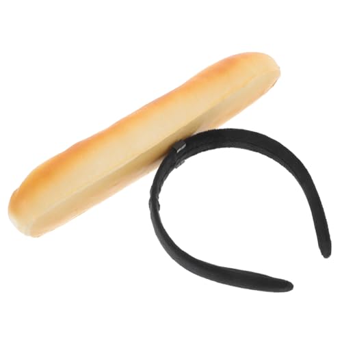 Ipetboom Realistisches Baguette Stirnband Für Streaming Fotoshootings Und Zum Waschen Des Gesichts Brot Cosplay Requisite Haar Accessoire Für Partys Und Feiertage von Ipetboom