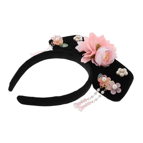 Ipetboom Stirnband Haarschmuck Haarschmuck Für Prinzessin Haarband Krone Für Blumenstrauß Traditioneller Kopfschmuck Mädchen Party Haarreifen Kopfschmuck Polyester von Ipetboom