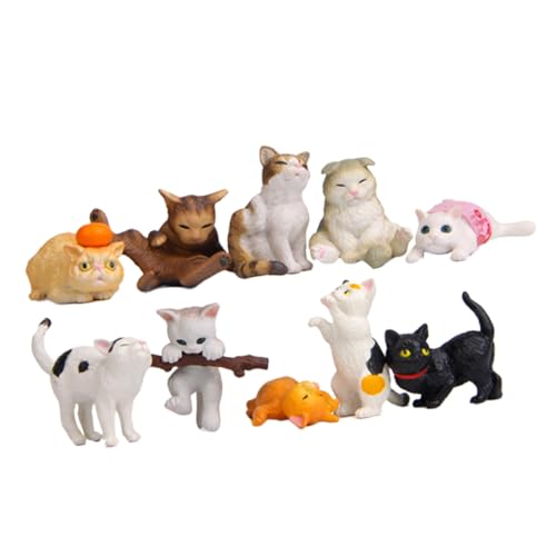 Ipetboom Teiliges Katzenfigurenset aus Hochwertigem Kunststoff Stabile Tischdekoration mit Niedlichen Kätzchen Designs Langlebig oder Wohnaccessoire Ipetboom Teiliges Katzenfigurenset aus Hochwertigem Kunststoff Stabile Tischdekoration mit Niedlichen Kätzchen Designs Langlebig oder Wohnaccessoire von Ipetboom