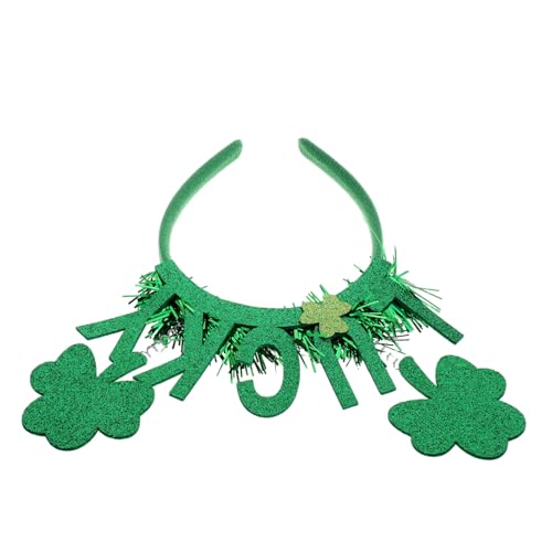 Vierblatt Kopfschmuck Stirnbänder Kopfband Kostüme St Patrick'S Day St Patrick'S Day Hut St Patrick'S Day Kostüm Patrick Kostüm St Patrick'S Day Stirnband Damen Ipetboom von Ipetboom