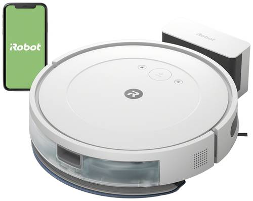 IRobot Combo Y0112 Saug-und Wischroboter Weiß App gesteuert, Sprachgesteuert, kompatibel mit Amazon von Irobot