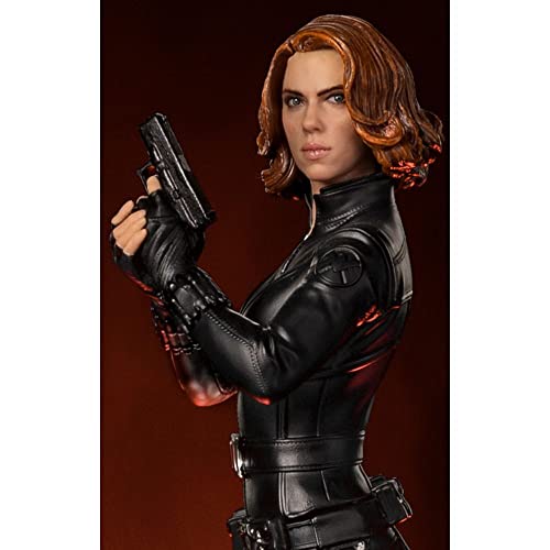 Iron Studios 214242 Black Widow (Battle of NY) Schwarze Witwe Figuren, Mehrfarbig von Iron Studios