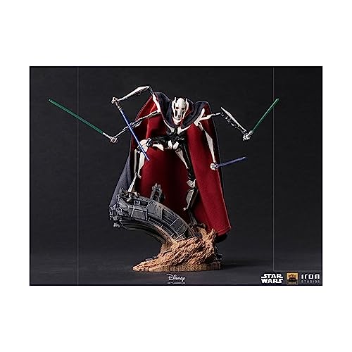 Iron Studios BDS Deluxe: Disney Star Wars - General Grievous Art Scale Polystone Statue (1/10) (LUCSWR43221-10) von Iron Studios