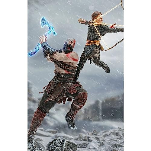 Iron Studios BDS: God of War - Kratos and Atreus Art Scale Statue (1/10) (SOGAME49221-10) von Iron Studios