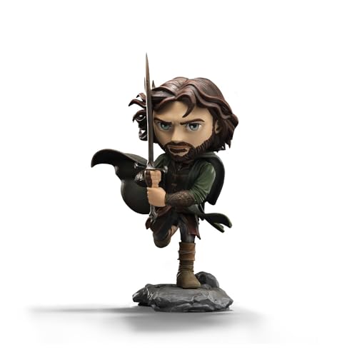 Iron Studios Herr der Ringe Mini Co. Aragorn Figur, 17 cm von Iron Studios