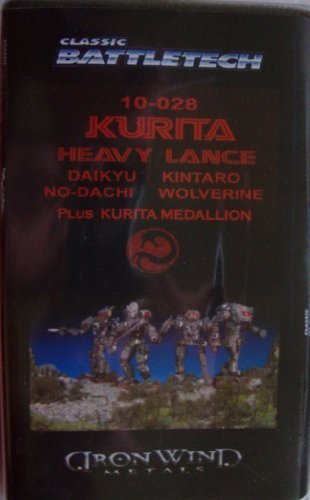 Kurita Heavy Lance Classic BattleMech Miniatures by Iron Wind Metals von Iron Wind Metals