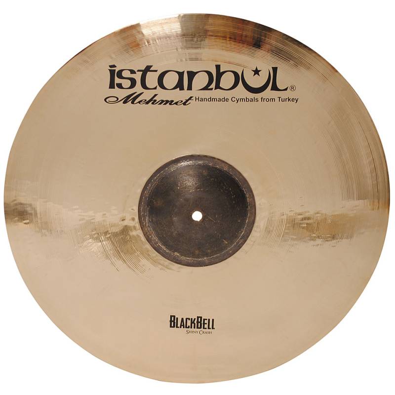 Istanbul Mehmet Black Bell 17" Shiny Crash Crash-Becken von Istanbul Mehmet