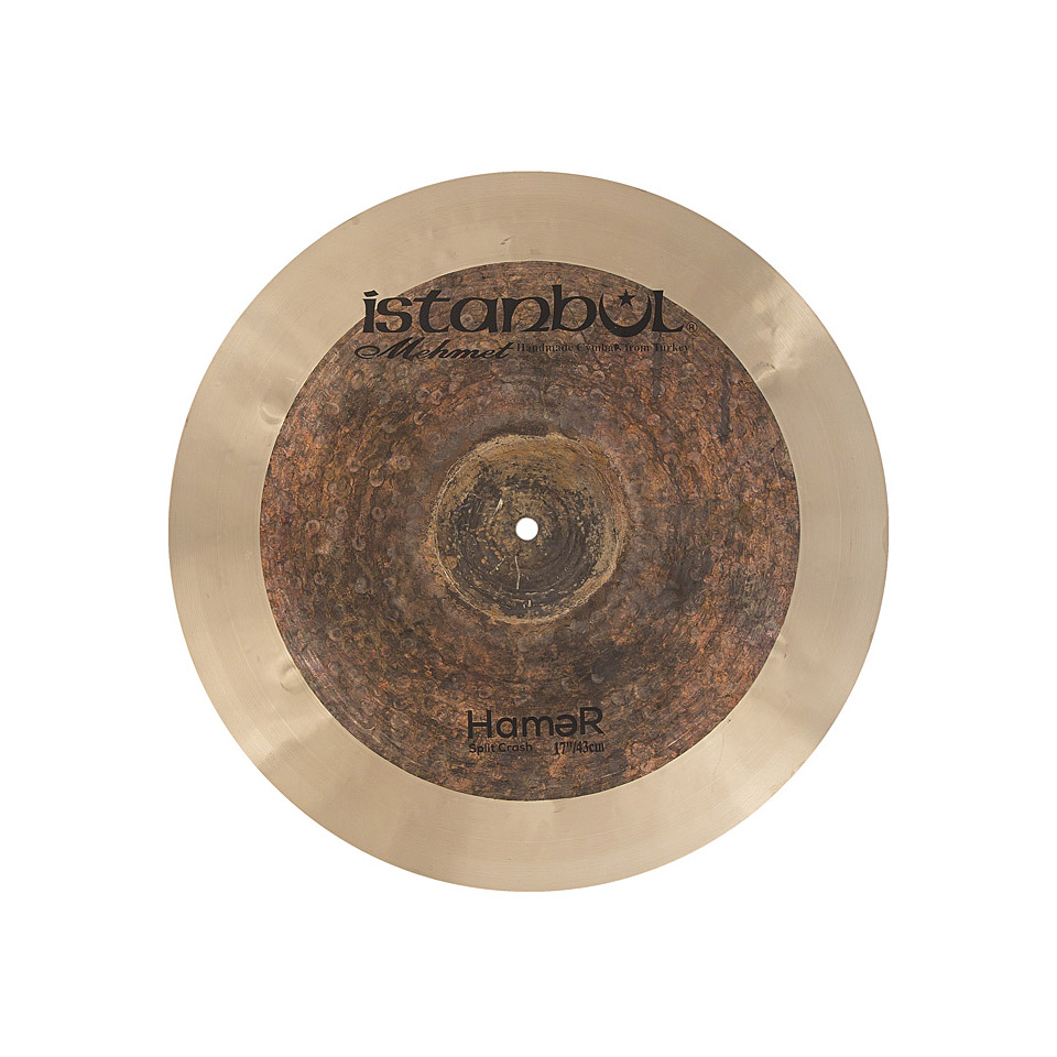 Istanbul Mehmet Hamer 17" Split Crash Crash-Becken von Istanbul Mehmet