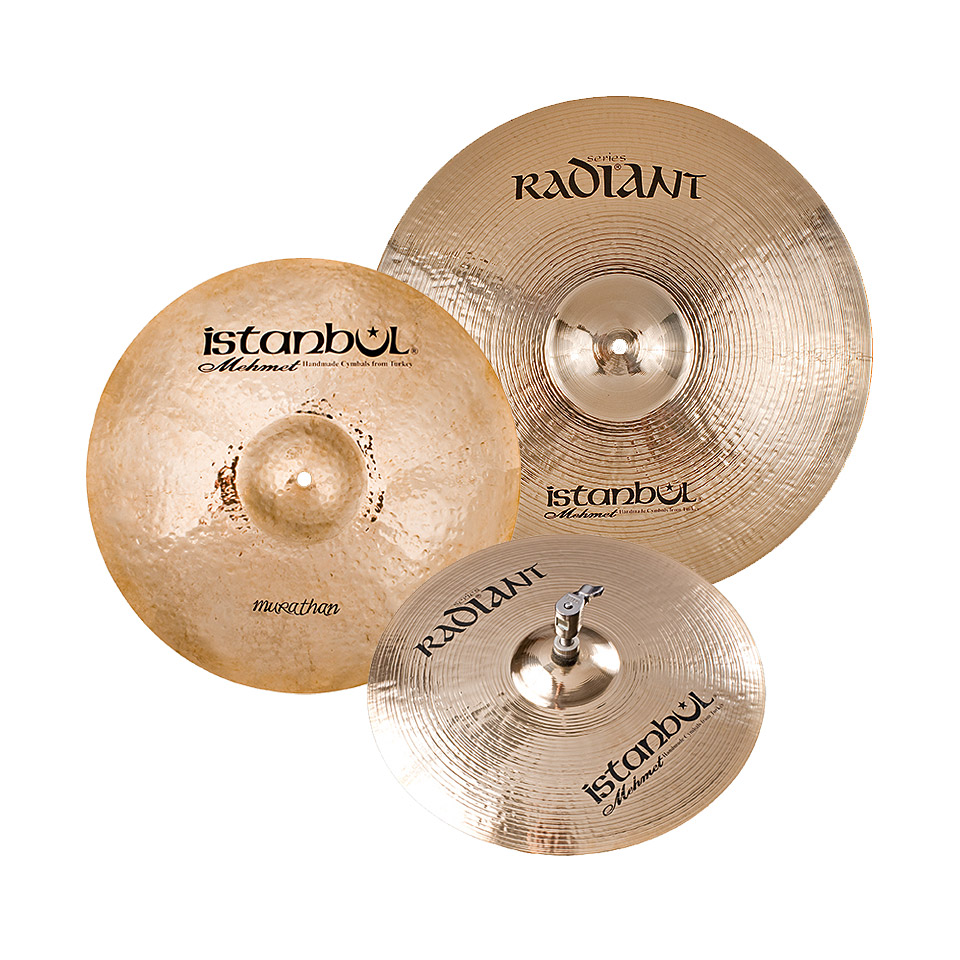 Istanbul Mehmet Radiant Rock Cymbal Set Becken-Set von Istanbul Mehmet