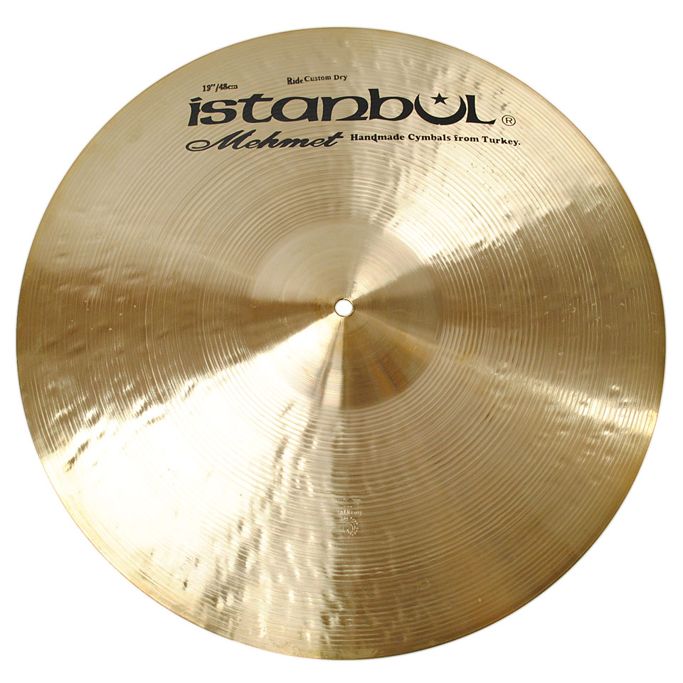 Istanbul Mehmet Traditional 19" Custom Dry Ride Ride-Becken von Istanbul Mehmet