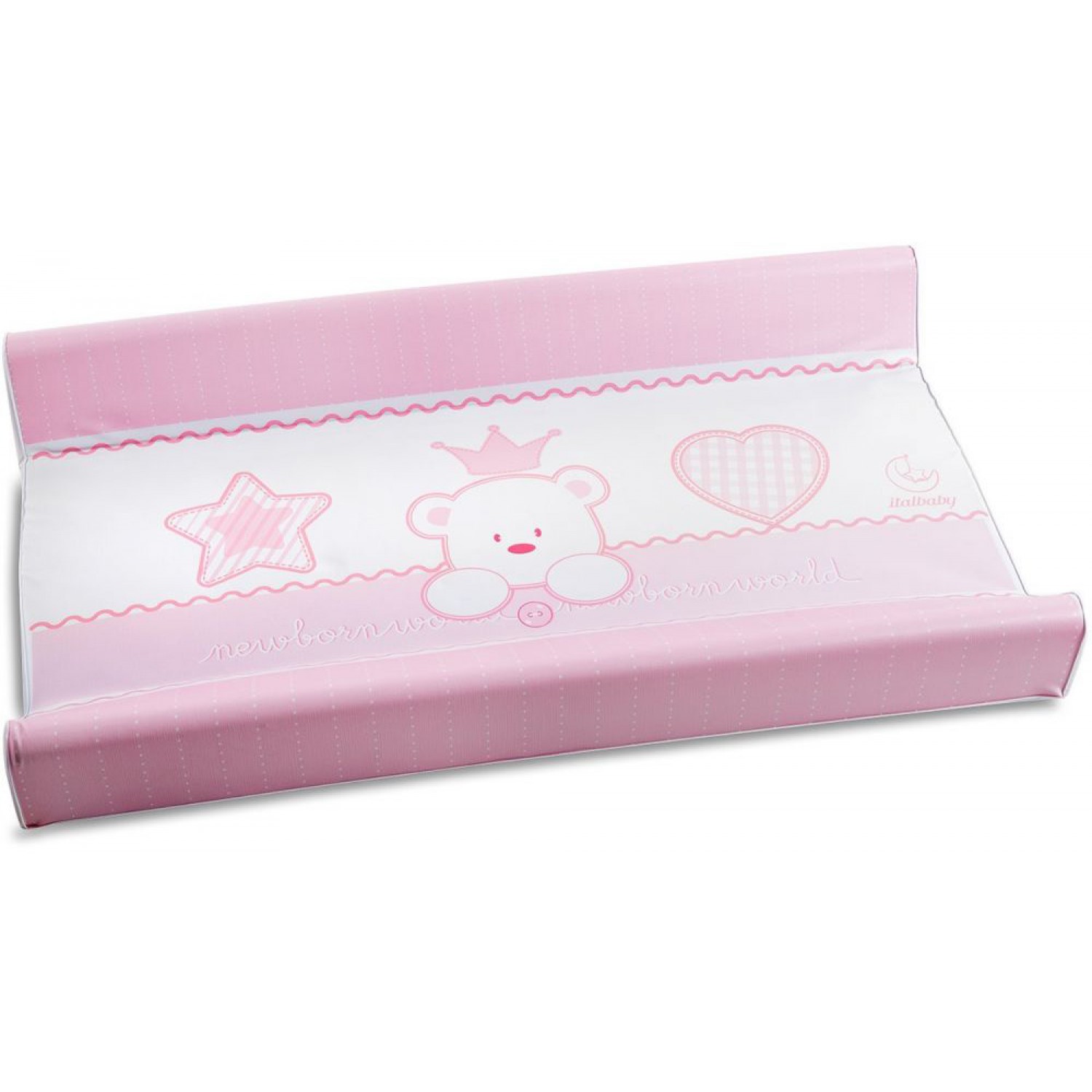 Italbaby PVC Baby Re Rosa Wickelauflage Italbaby PVC Baby Re Rosa Wickelauflage von Italbaby