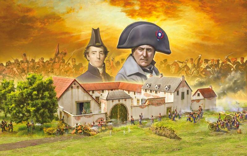 Battle-Set Waterloo La Haye Sainte von Italeri