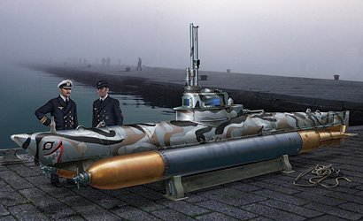 Biber Midget Submarine von Italeri