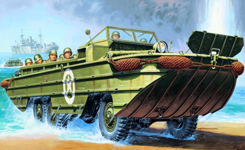 DUKW Amphibious Truck von Italeri