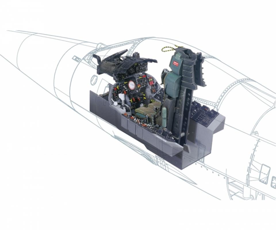 F-104G Cockpit von Italeri