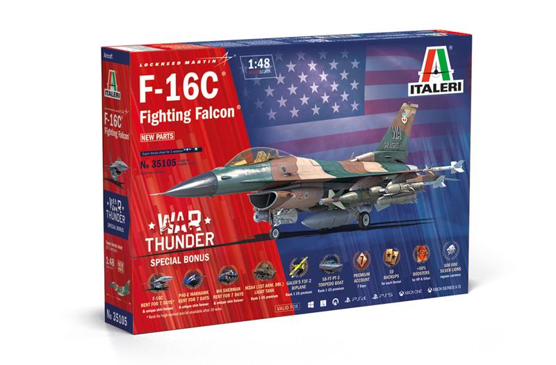 F-16C Fighting Falcon War Thunder von Italeri