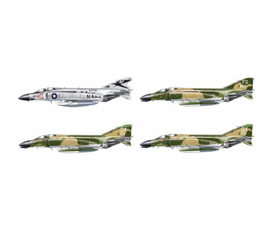 F-4 C/D/J Phantom Aces von Italeri