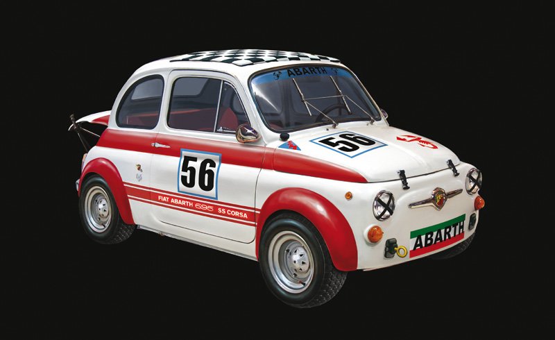 FIAT Abarth 695 SS/ Assetto Corsa von Italeri