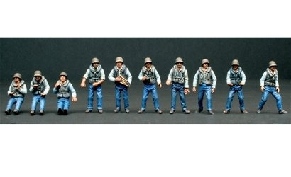 Figuren-Set Crew (10) ELCO 80 PT von Italeri