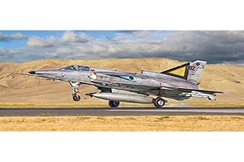 ITALERI 1408S - 1:72 Kfir C.2 IAF , Modellbau, Bausatz, Standmodellbau, Basteln, Hobby, Kleben, Plastikbausatz, detailgetreu von Italeri