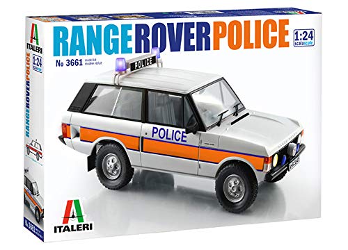 ITALERI 3661S - 1:24 Range Rover Police , Modellbau, Bausatz, Standmodellbau, Basteln, Hobby, Kleben, Plastikbausatz, detailgetreu von Italeri