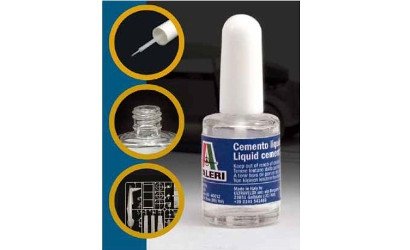 ITALERI Plastikkleber mit Pinsel 15ml von Italeri